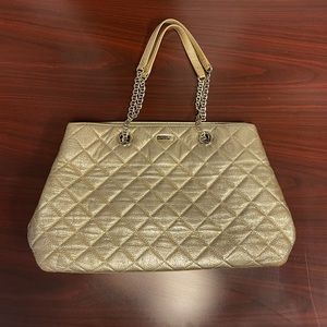 Kate Spade gold purse.